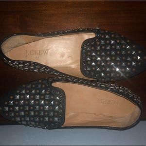 J. Crew Studded flats